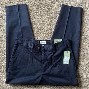 Goodfellow & Co. Men’s Slim Dress Trouser Chino Pant 34 x 30 Navy New with Tags
